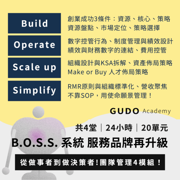 BOSS 學習營｜小資創業說明會
